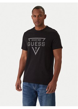 Guess T-Shirt M6RI09 I3Z14 Czarny Regular Fit ze sklepu MODIVO w kategorii T-shirty męskie - zdjęcie 187681066