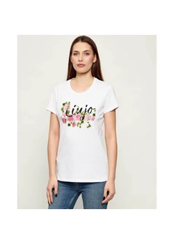 Liu Jo T-shirt | Regular Fit ze sklepu Gomez Fashion Store w kategorii Bluzki damskie - zdjęcie 187682056