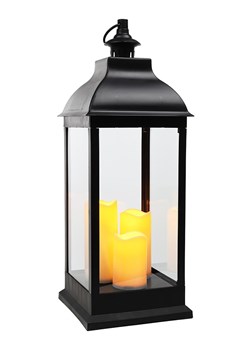 Profiline Lampion LED w kolorze czarnym - 24 x 70 x 24 cm ze sklepu Limango Polska w kategorii Oświetlenie - zdjęcie 187683119