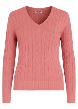 U.S. Polo Assn. Sweter w kolorze jasnoróżowym ze sklepu Limango Polska w kategorii Swetry damskie - zdjęcie 187683367