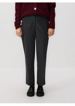 Reserved - Spodnie cygaretki - szary ze sklepu Reserved w kategorii Spodnie damskie - zdjęcie 187683729