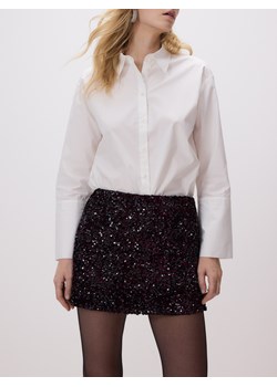 Reserved - Spódnico-szorty z cekinami - mahoniowy ze sklepu Reserved w kategorii Spódnice - zdjęcie 187683739
