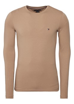 Tommy Hilfiger Longsleeve MW0MW10804 Beżowy Slim Fit ze sklepu MODIVO w kategorii T-shirty męskie - zdjęcie 187683967