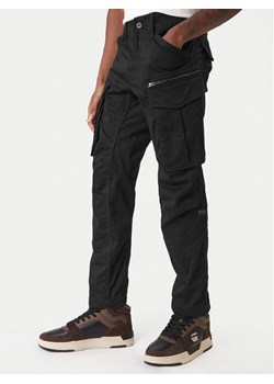 G-Star Raw Spodnie materiałowe Rovic D02190-5126-6484 Czarny Tapered Fit ze sklepu MODIVO w kategorii Spodnie męskie - zdjęcie 187683969
