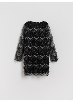 Reserved - Sukienka z cekinami - wielobarwny ze sklepu Reserved w kategorii Sukienki dziewczęce - zdjęcie 187684197