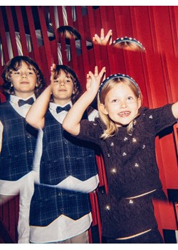 Reserved - Sweter z domieszką wełny - brązowy ze sklepu Reserved w kategorii Swetry dziewczęce - zdjęcie 187684517