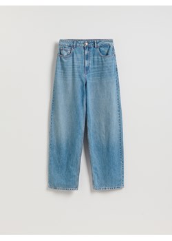 Reserved - Jeansy barrel leg - niebieski ze sklepu Reserved w kategorii Jeansy damskie - zdjęcie 187684625