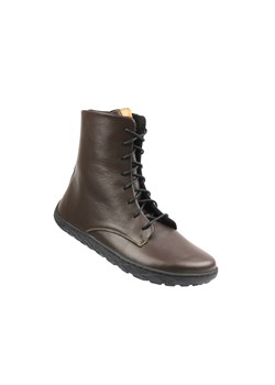 Skórzane botki damskie Nika Komfort 1442 brązowe. ze sklepu ulubioneobuwie w kategorii Botki - zdjęcie 187684687