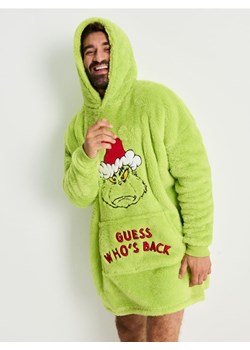 Sinsay - Snoodie z kapturem Grinch - zielony ze sklepu Sinsay w kategorii Piżamy męskie - zdjęcie 187685126