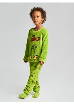 Sinsay - Polarowa piżama dwuczęściowa Grinch - zielony ze sklepu Sinsay w kategorii Piżamy dziecięce - zdjęcie 187685155