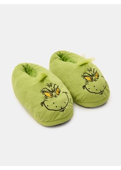 Sinsay - Pluszowe kapcie Grinch - zielony ze sklepu Sinsay w kategorii Kapcie dziecięce - zdjęcie 187685156