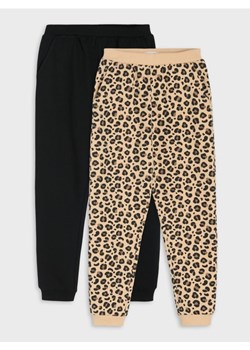 Sinsay - Spodnie dresowe jogger 2 pack - wielobarwny ze sklepu Sinsay w kategorii Spodnie dziewczęce - zdjęcie 187685188