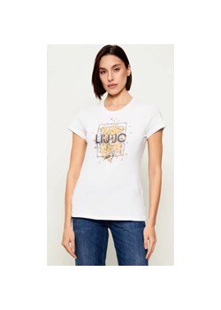 Liu Jo T-shirt | Regular Fit ze sklepu Gomez Fashion Store w kategorii Bluzki damskie - zdjęcie 187686017