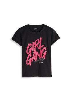 GATE Bawełniana koszulka z nadrukiem 8Y ze sklepu gateshop w kategorii Bluzki dziewczęce - zdjęcie 187686425