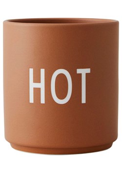 Design Letters Kubek &quot;Hot&quot; w kolorze jasnobrązowym - 250 ml ze sklepu Limango Polska w kategorii Kubki - zdjęcie 187687005