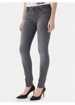 Guess Jeansy Annette W2YA99 D4PZ2 Szary Skinny Fit ze sklepu MODIVO w kategorii Jeansy damskie - zdjęcie 187687448