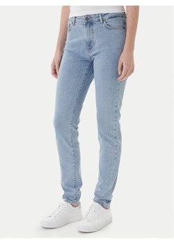 Guess Jeans Jeansy W4YA92 D5CB3 Niebieski Slim Fit ze sklepu MODIVO w kategorii Jeansy damskie - zdjęcie 187687458