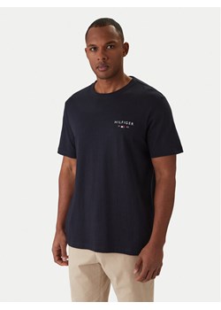 Tommy Hilfiger T-Shirt Brand Love MW0MW41456 Granatowy Regular Fit ze sklepu MODIVO w kategorii T-shirty męskie - zdjęcie 187687478