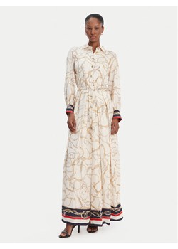 Marciano Guess Sukienka koszulowa 6RGK33 7439A Écru Regular Fit ze sklepu MODIVO w kategorii Sukienki - zdjęcie 187687495
