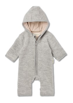 Hofbrucker Wełniany rampers "Elli" w kolorze szarym ze sklepu Limango Polska w kategorii Kombinezony i kurtki - zdjęcie 187688007