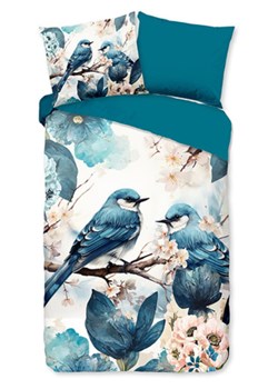 Pure Komplet pościeli &quot;Zari&quot; w kolorze turkusowym z mikrofibry ze sklepu Limango Polska w kategorii Pościele - zdjęcie 187688027