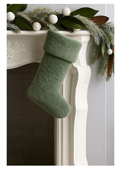 Colourful Cotton Skarpeta świąteczna w kolorze zielonym ze sklepu Limango Polska w kategorii Dekoracje bożonarodzeniowe - zdjęcie 187688679