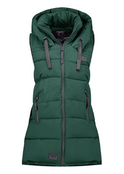 Geographical Norway Kamizelka pikowana "Dolbar" w kolorze morskim ze sklepu Limango Polska w kategorii Kamizelki damskie - zdjęcie 187688818