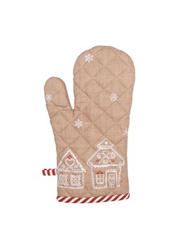 Clayre &amp; Eef Rękawica kuchenna w kolorze beżowym - 30 x 18 cm ze sklepu Limango Polska w kategorii Tekstylia kuchenne - zdjęcie 187688846