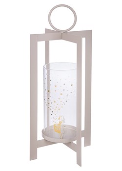 GILDE Świecznik w kolorze szarym - 13,5 x 42 cm ze sklepu Limango Polska w kategorii Świeczniki - zdjęcie 187689219