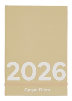 Design Letters Kalendarz &quot;2026&quot; w kolorze beżowym - 21 x 14,8 cm ze sklepu Limango Polska w kategorii Akcesoria biurowe - zdjęcie 187689426