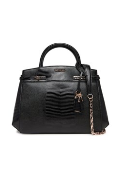 Torebka Guess Melinda HWKL99 33060 Czarny ze sklepu eobuwie.pl w kategorii Kuferki - zdjęcie 187689497