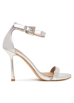 Sandały Guess FLPINS LEL03 Srebrny ze sklepu eobuwie.pl w kategorii Sandały damskie - zdjęcie 187689519