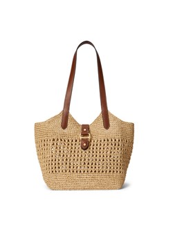 Torebka LAUREN RALPH LAUREN 431P03408001 Brązowy ze sklepu eobuwie.pl w kategorii Torby Shopper bag - zdjęcie 187689526