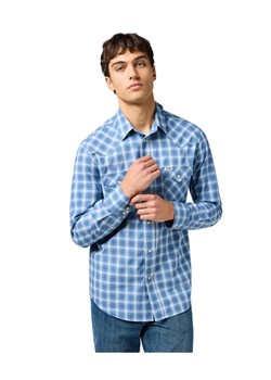 MESKA KOSZULA WRANGLER WESTERN SHIRT BLUE 112362764 ze sklepu YouNeedit.pl w kategorii Koszule męskie - zdjęcie 187690818