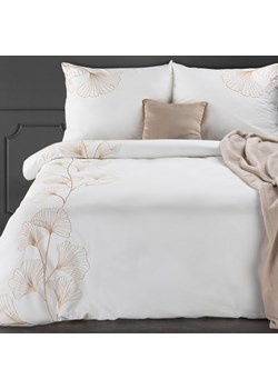 KOMPLET POŚCIELI HAFT2 160 X 200 CM BIAŁY ze sklepu lenaodniemowlakadoszkolniaka.pl w kategorii Pościele - zdjęcie 187691795