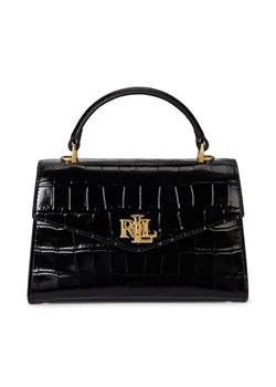 Torebka LAUREN RALPH LAUREN 431974462007 Czarny ze sklepu eobuwie.pl w kategorii Kuferki - zdjęcie 187692085