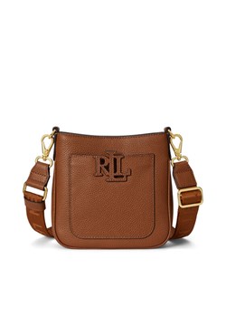 Torebka LAUREN RALPH LAUREN 431982184001 Brązowy ze sklepu eobuwie.pl w kategorii Listonoszki - zdjęcie 187692099