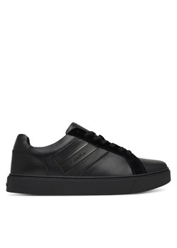 Calvin Klein Sneakersy Classic Cupsole Laceup Tape Lth2 YM0YM01448 Czarny ze sklepu MODIVO w kategorii Buty sportowe męskie - zdjęcie 187692307