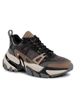 MICHAEL Michael Kors Sneakersy Nick 42F0PEFS1Q Brązowy ze sklepu MODIVO w kategorii Buty sportowe męskie - zdjęcie 187692387