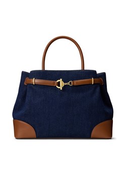 LAUREN RALPH LAUREN Torebka 431P04295001 Granatowy ze sklepu MODIVO w kategorii Kuferki - zdjęcie 187692395