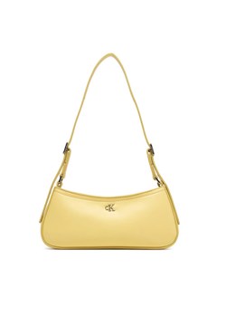 Calvin Klein Torebka Ck Small Shoulder Bag LV04F3170G Beżowy ze sklepu MODIVO w kategorii Torebki bagietki - zdjęcie 187692396