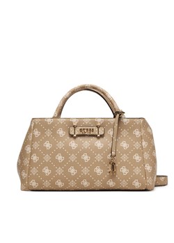 Guess Torebka Carrie Logo HWGP98 98060 Beżowy ze sklepu MODIVO w kategorii Kuferki - zdjęcie 187692427