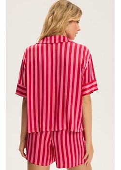 Rozpinana piżama damska Cress 44154-30X, Kolor różowy-wzór, Rozmiar L, Esotiq ze sklepu Primodo w kategorii Piżamy damskie - zdjęcie 187693169