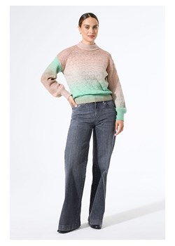 Garcia Sweter w kolorze beżowo-miętowym ze sklepu Limango Polska w kategorii Swetry damskie - zdjęcie 187693655