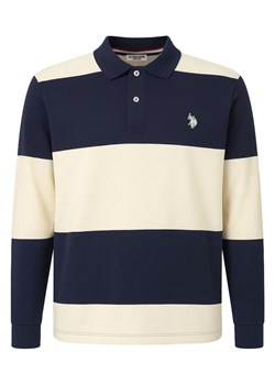 U.S. Polo Assn. Koszulka polo w kolorze granatowo-kremowym ze sklepu Limango Polska w kategorii T-shirty męskie - zdjęcie 187693776