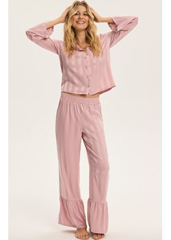 Esotiq satynowa piżama damska Cuneo 44090-39X, Kolor różowy, Rozmiar L, Esotiq ze sklepu Intymna w kategorii Piżamy damskie - zdjęcie 187693816