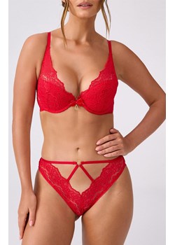 Marilyn koronkowy biustonosz push-up Justin, Kolor czerwony, Rozmiar 70B, Marilyn ze sklepu Intymna w kategorii Biustonosze - zdjęcie 187693866