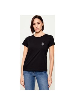Liu Jo Sport T-shirt | Regular Fit ze sklepu Gomez Fashion Store w kategorii Bluzki damskie - zdjęcie 187694377