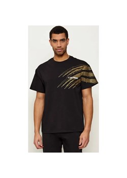 Plein Sport T-shirt Scratch | Regular Fit ze sklepu Gomez Fashion Store w kategorii T-shirty męskie - zdjęcie 187694397