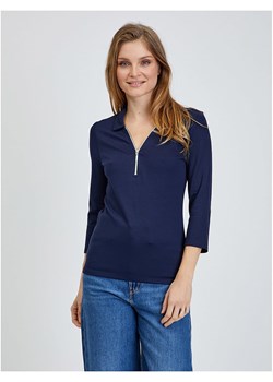 orsay Koszulka w kolorze granatowym ze sklepu Limango Polska w kategorii Bluzki damskie - zdjęcie 187694558